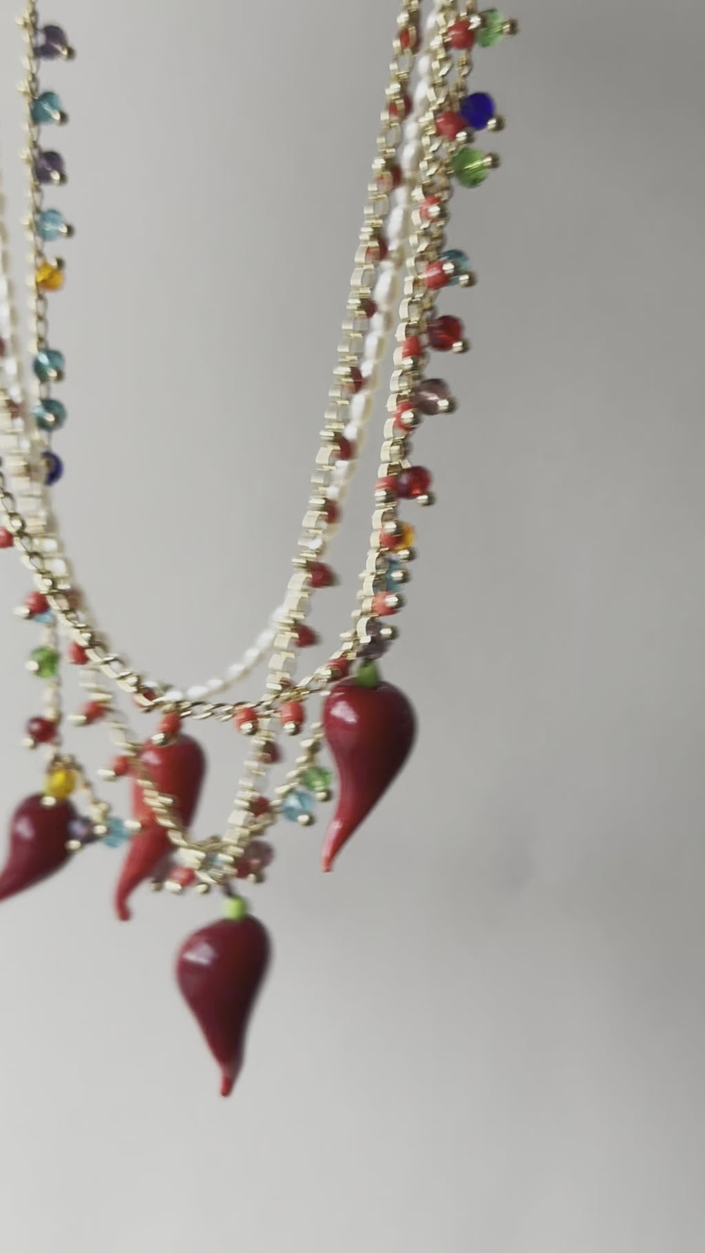 Chili necklace