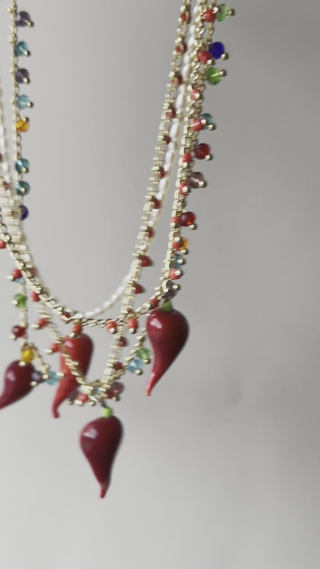 Chili necklace