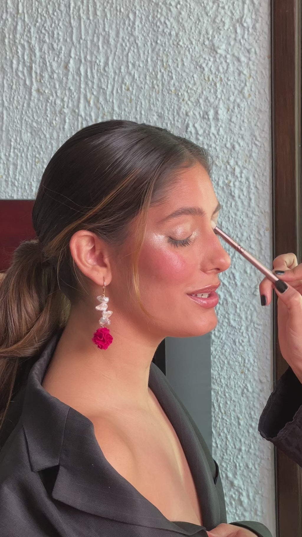 Emotional in the wedding